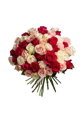 Букет из 51 розы (Эквадор) 50 см 